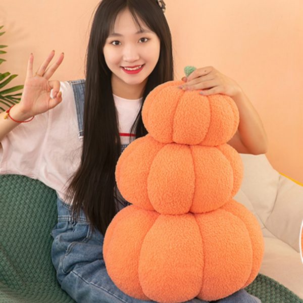 Pumpkin pillows cushions plush throw reading decorative pillow custom other function throw pillow decor - Image 3